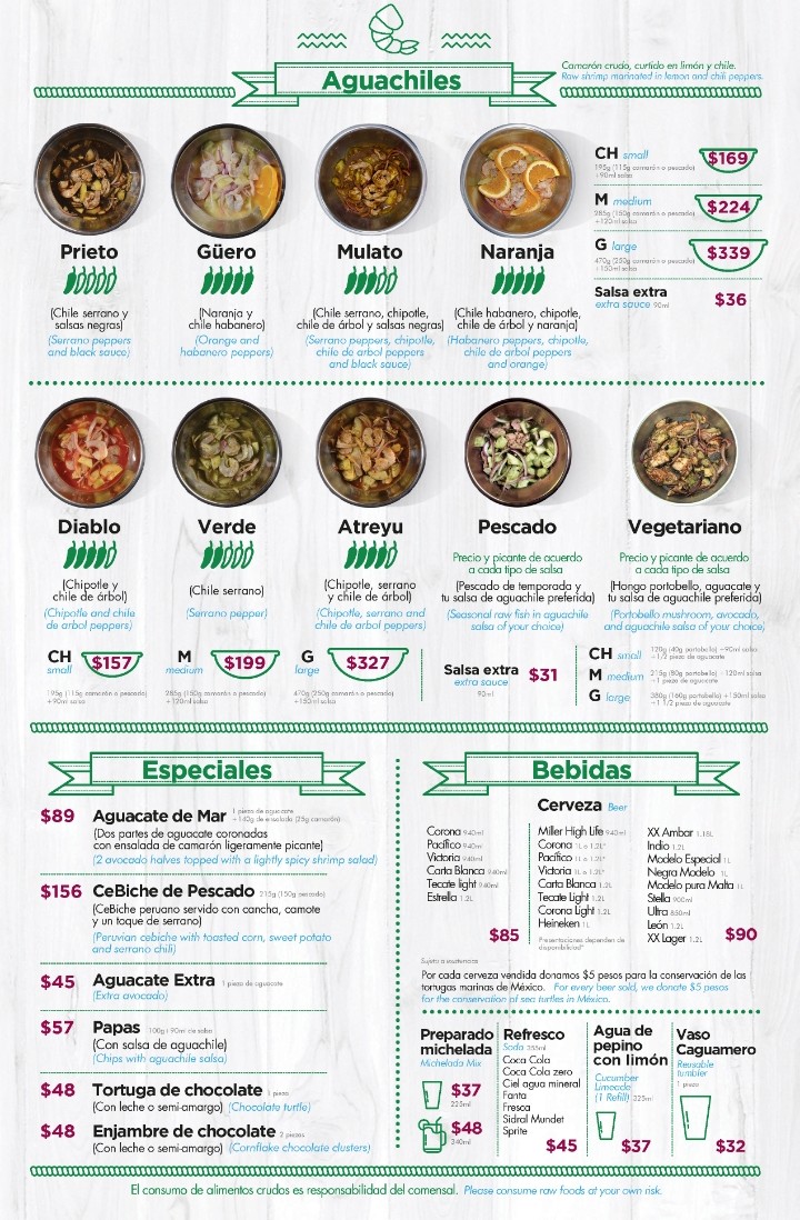 1000 Caguamas Puerto Vallarta Menu Photo 2