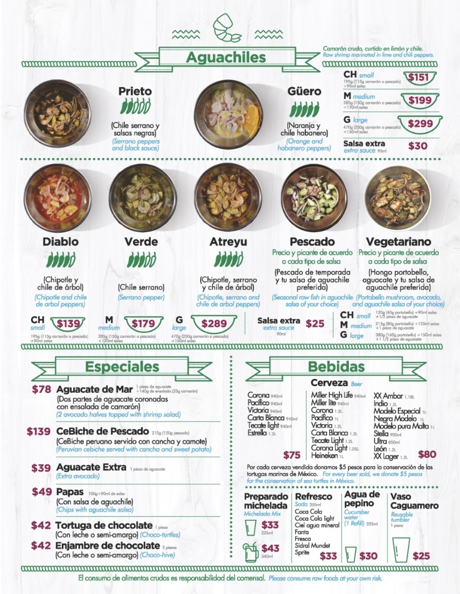 1000 Caguamas Puerto Vallarta Menu Photo 4
