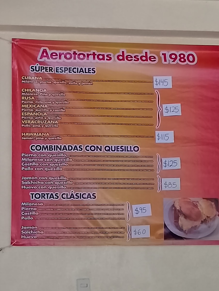 Aerotortas Menu Photo 3