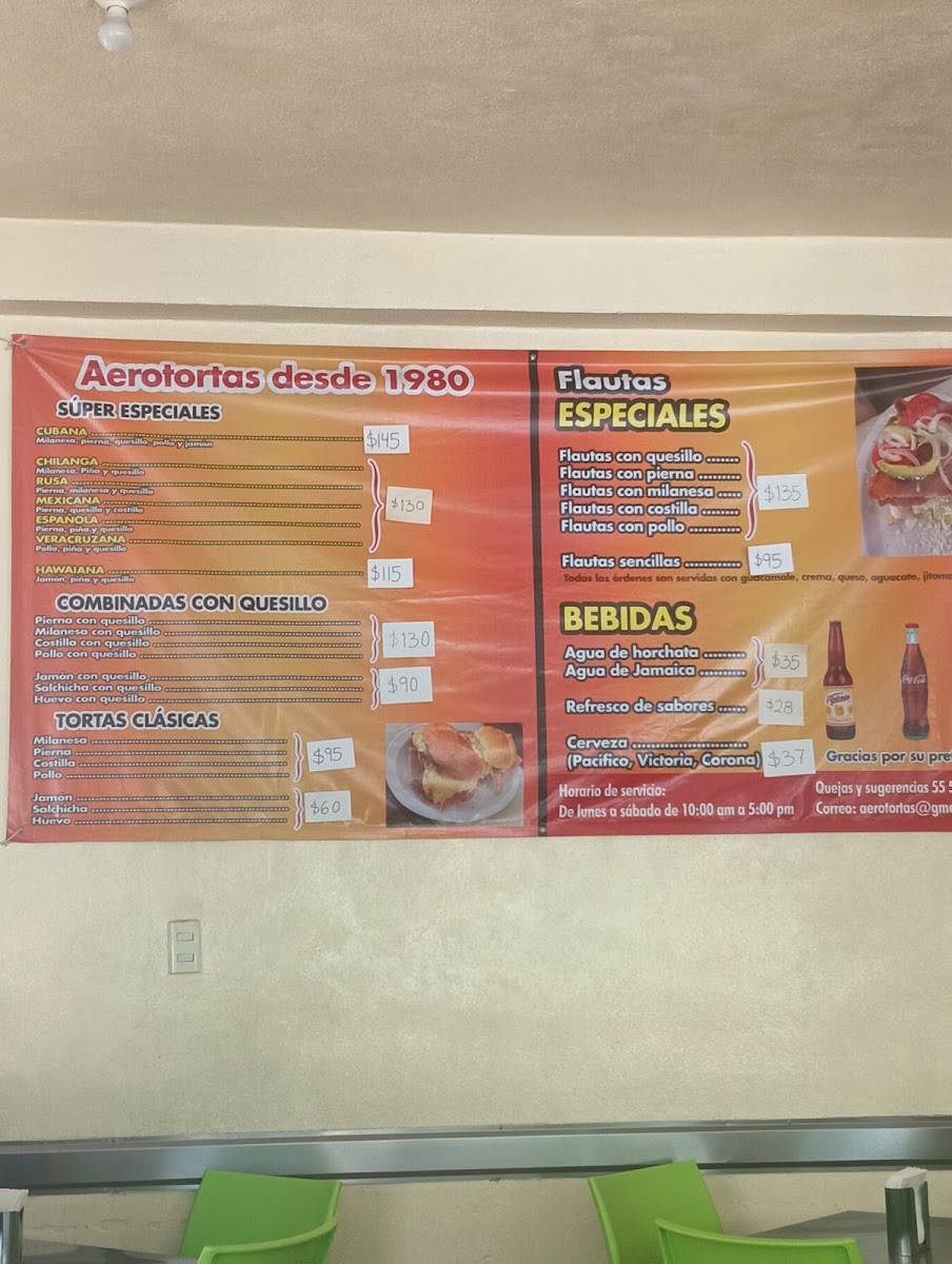 Aerotortas Menu Photo 5