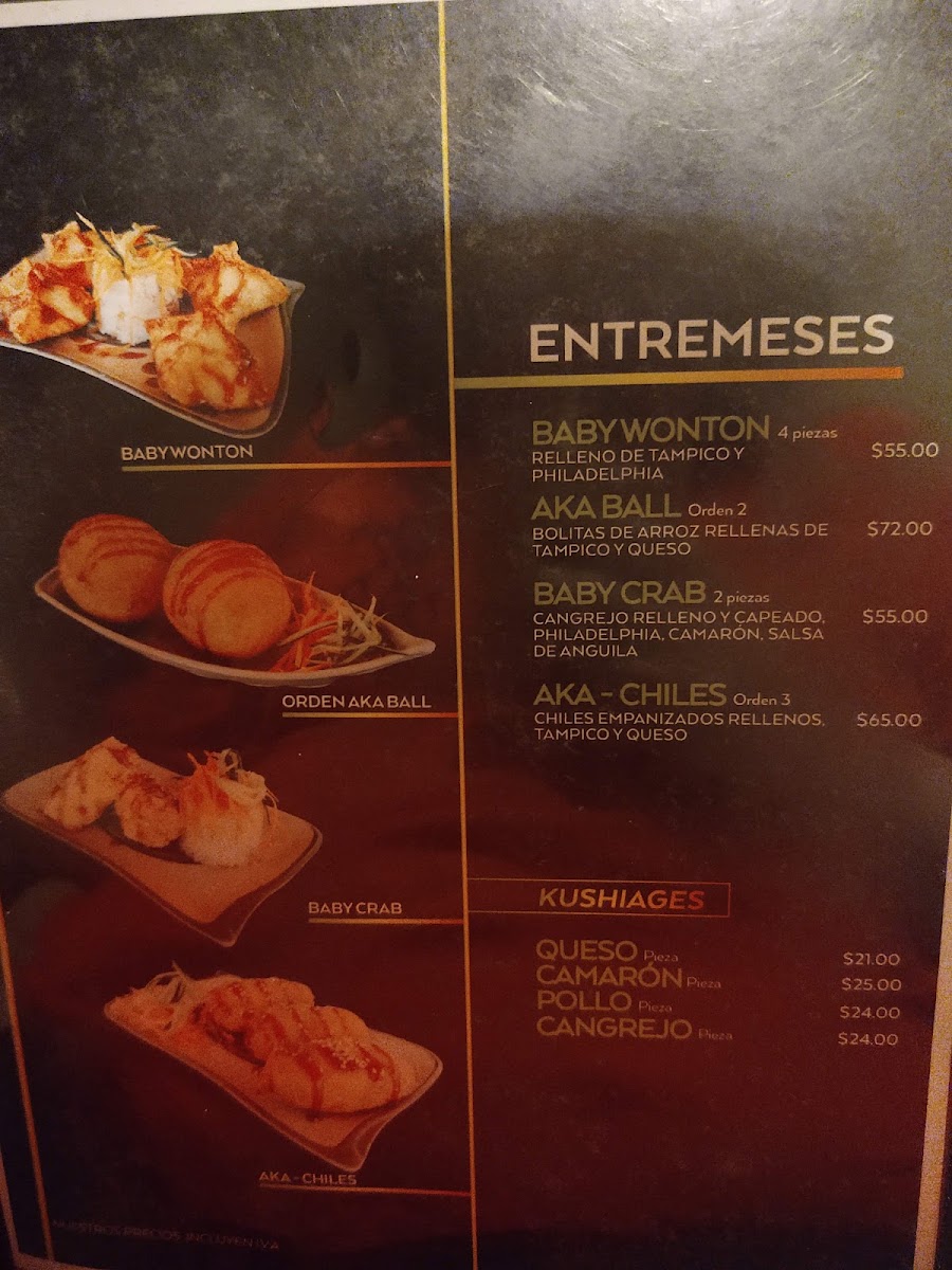 Aka Sushi Menu Photo 3