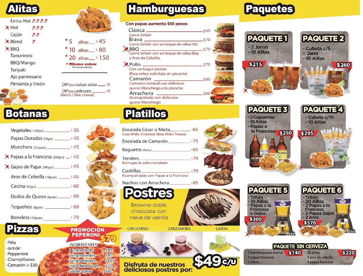 Alaswings Ávila Camacho Menu Photo 8