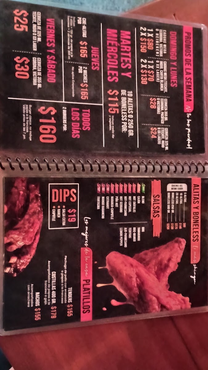 Alaswings Morelos Menu Photo 3