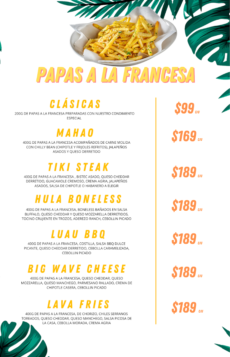 Aloha Menu Photo 3