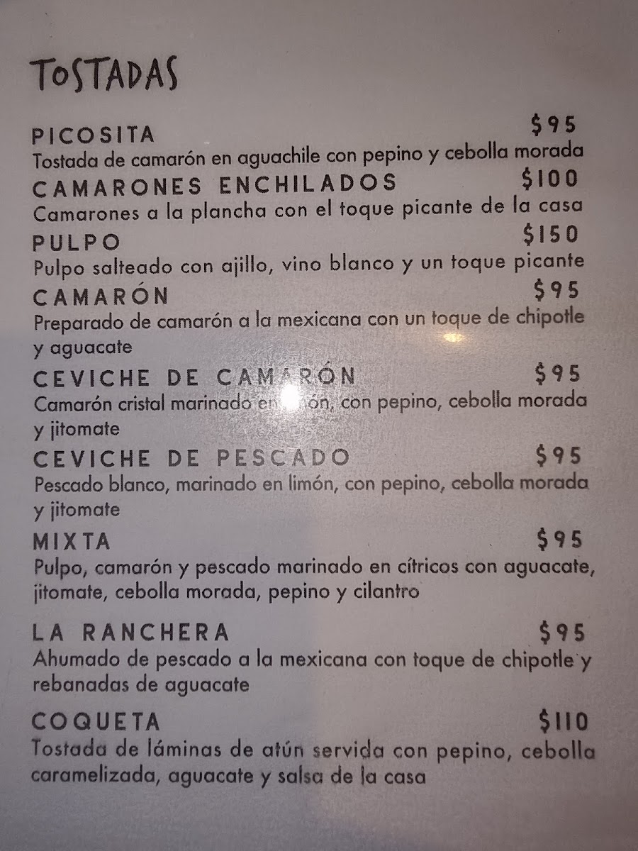 Altata Cocina Del Mar Menu Photo 5