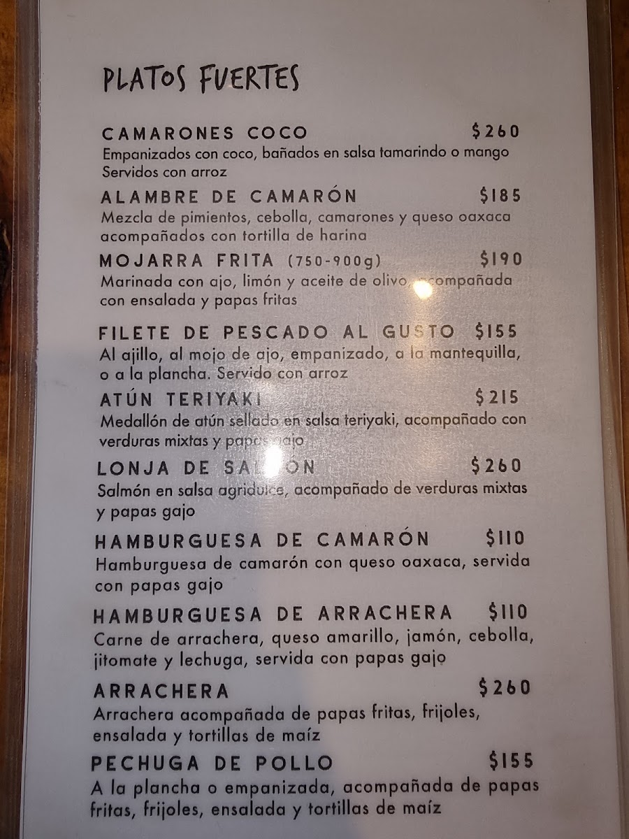 Altata Cocina Del Mar Menu Photo 8