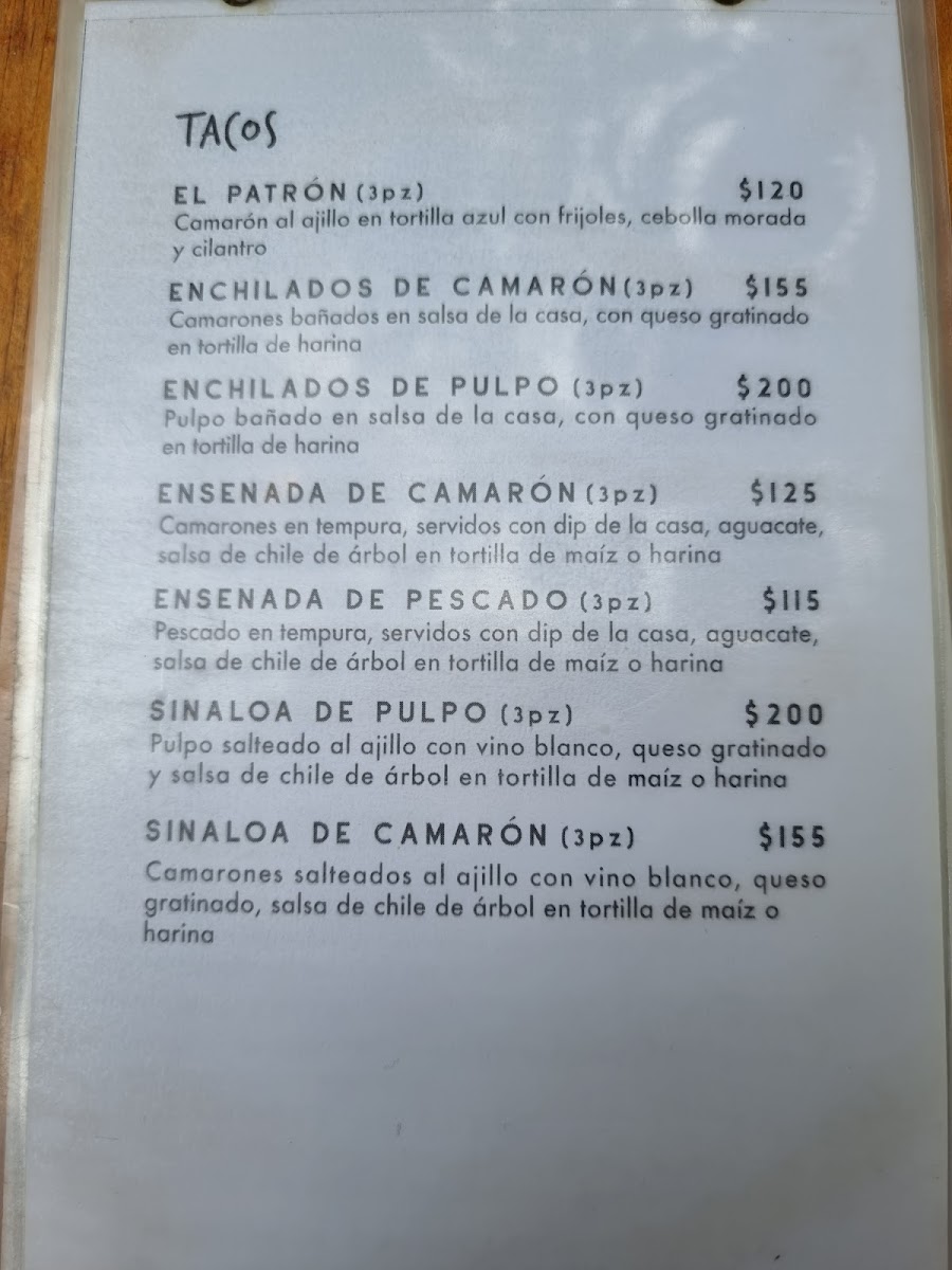 Altata Cocina Del Mar Menu Photo 9