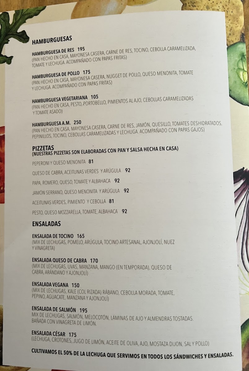 A.m. Siempre Cafe Menu Photo 10