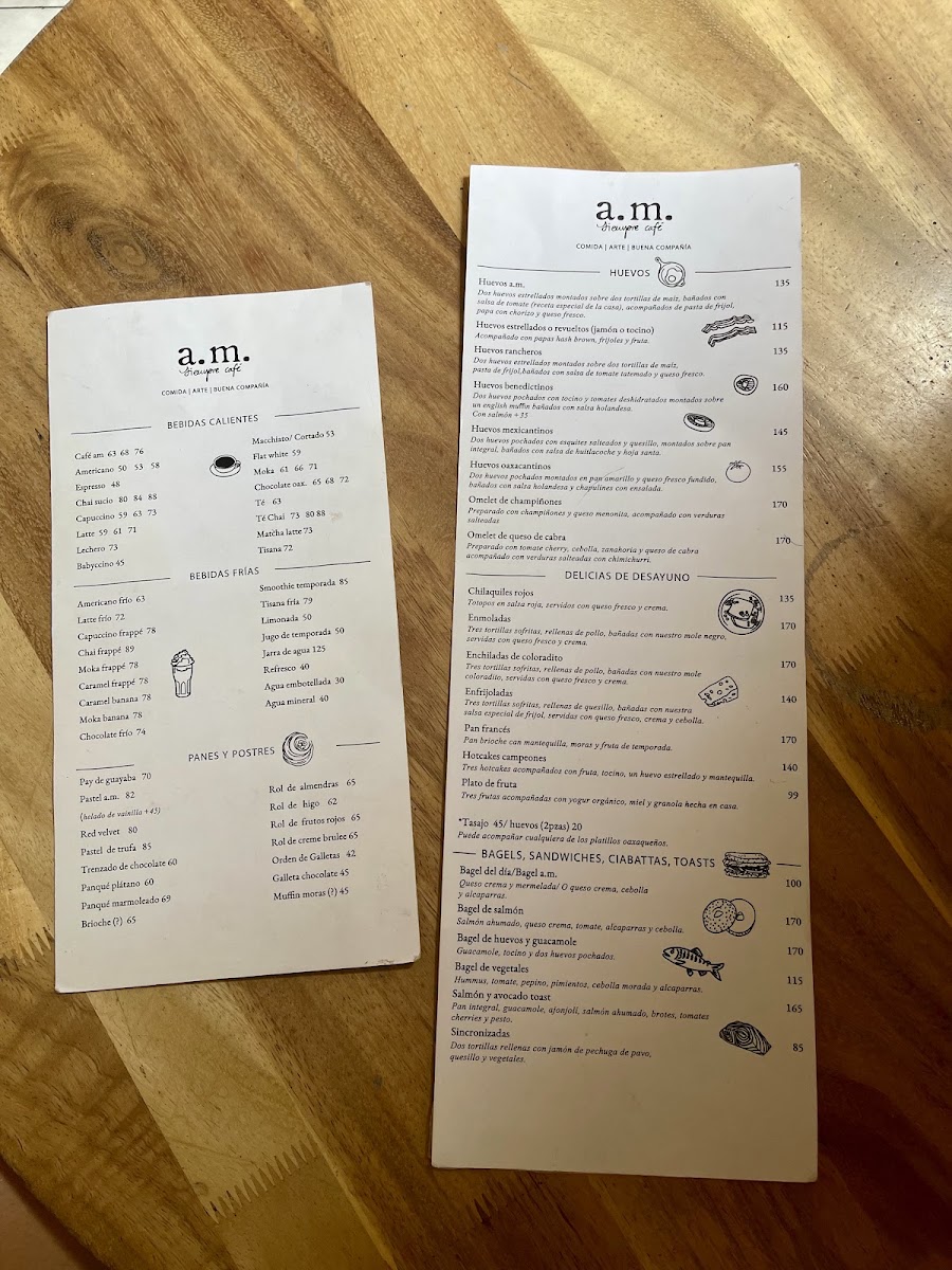 A.m. Siempre Cafe Menu Photo 5