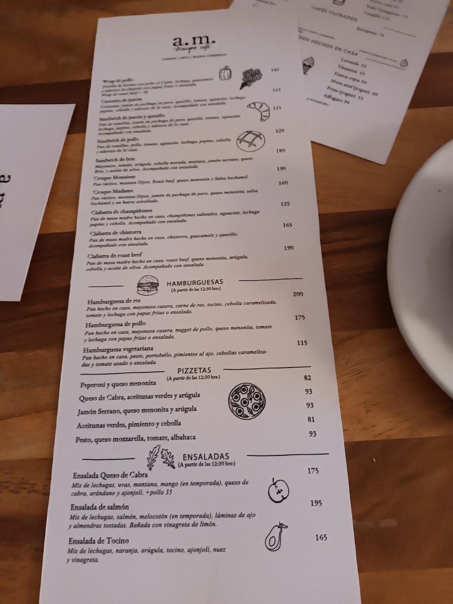 A.m. Siempre Cafe Menu Photo 6