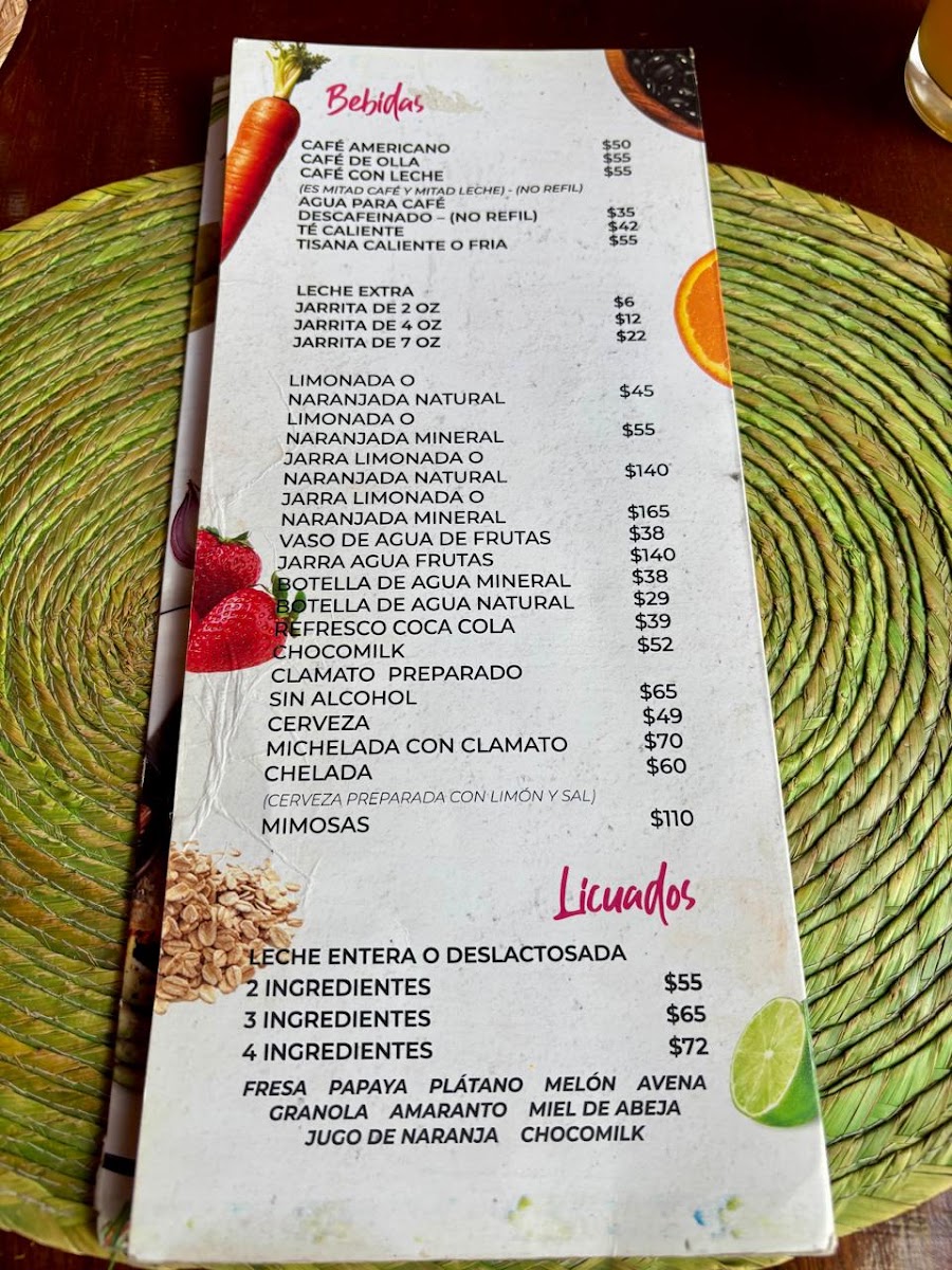 Amanecer Huasteco - Los Faroles Menu Photo 3