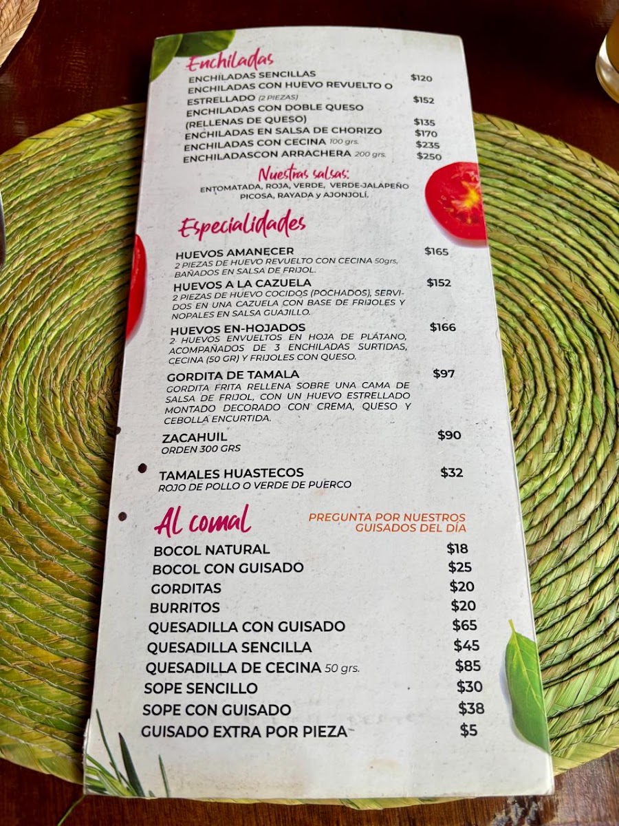 Amanecer Huasteco - Los Faroles Menu Photo 5