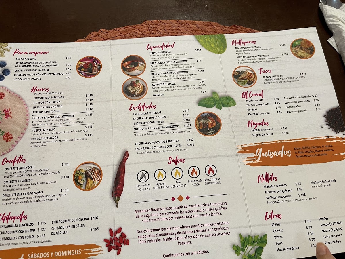 Amanecer Huasteco - Los Faroles Menu Photo 6