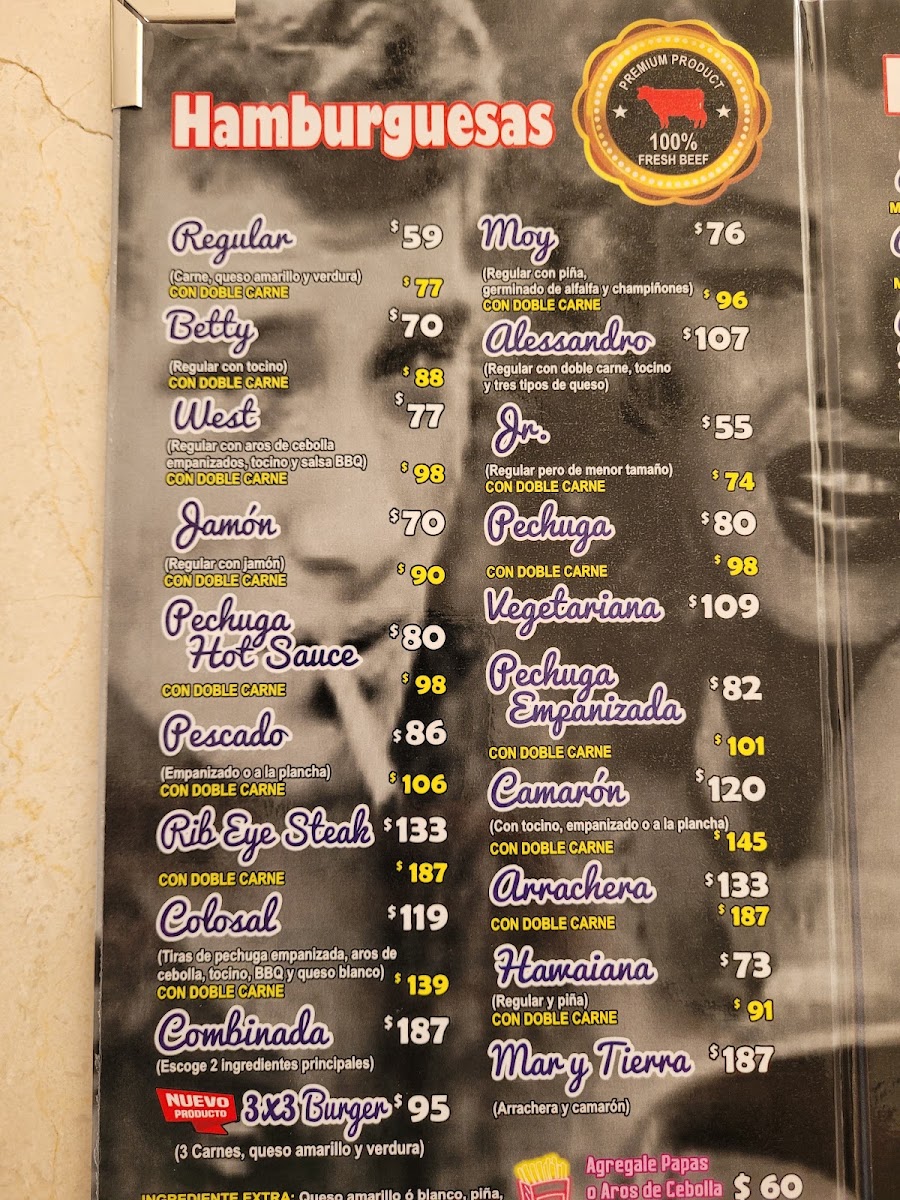 Amerix Burger El Encino Menu Photo 2