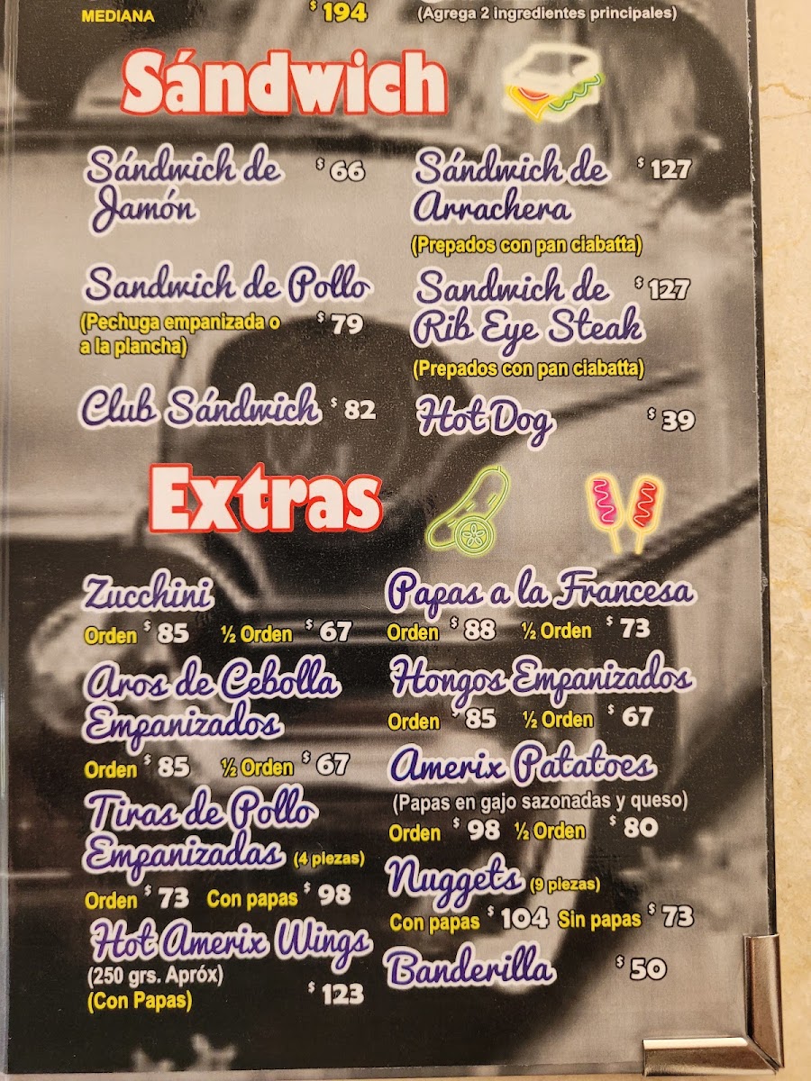 Amerix Burger El Encino Menu Photo 3