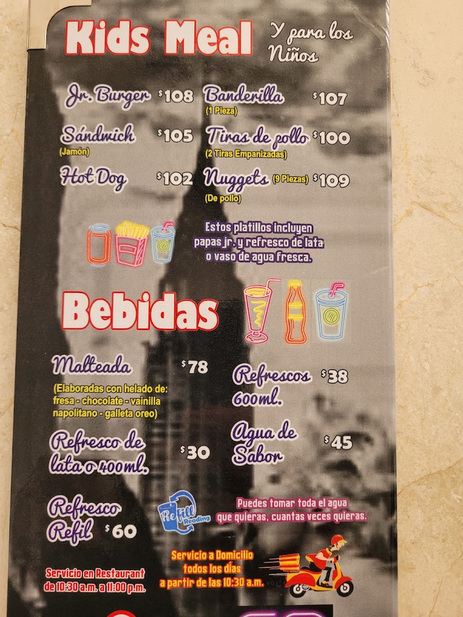 Amerix Burger El Encino Menu Photo 4