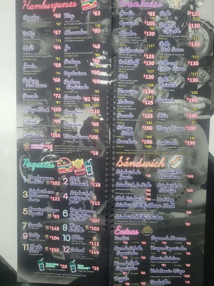 Amerix Burger El Encino Menu Photo 6