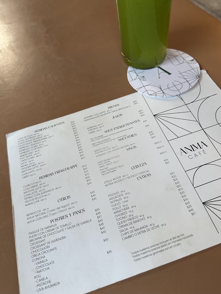 Anima Cafe Menu Photo 9