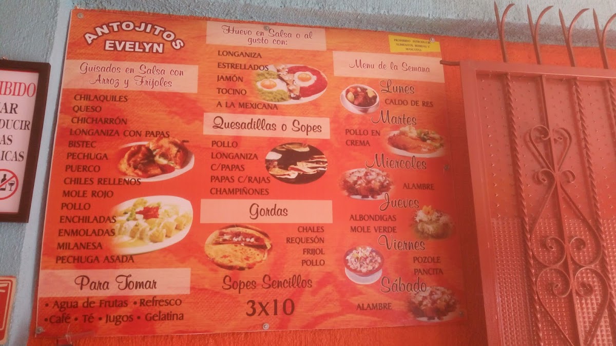 Antojitos Evelyn Menu Photo 2
