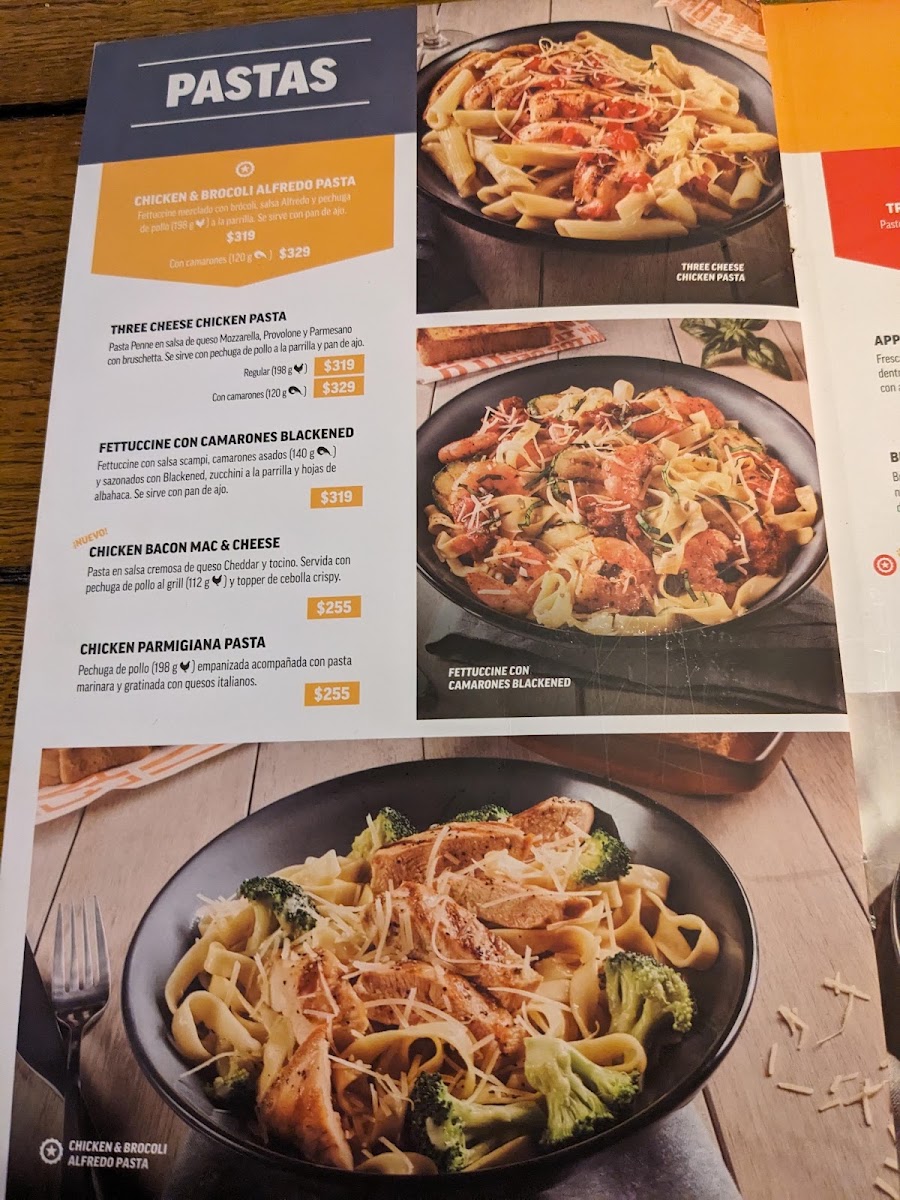 Applebee's Campos Eliseos Menu Photo 5