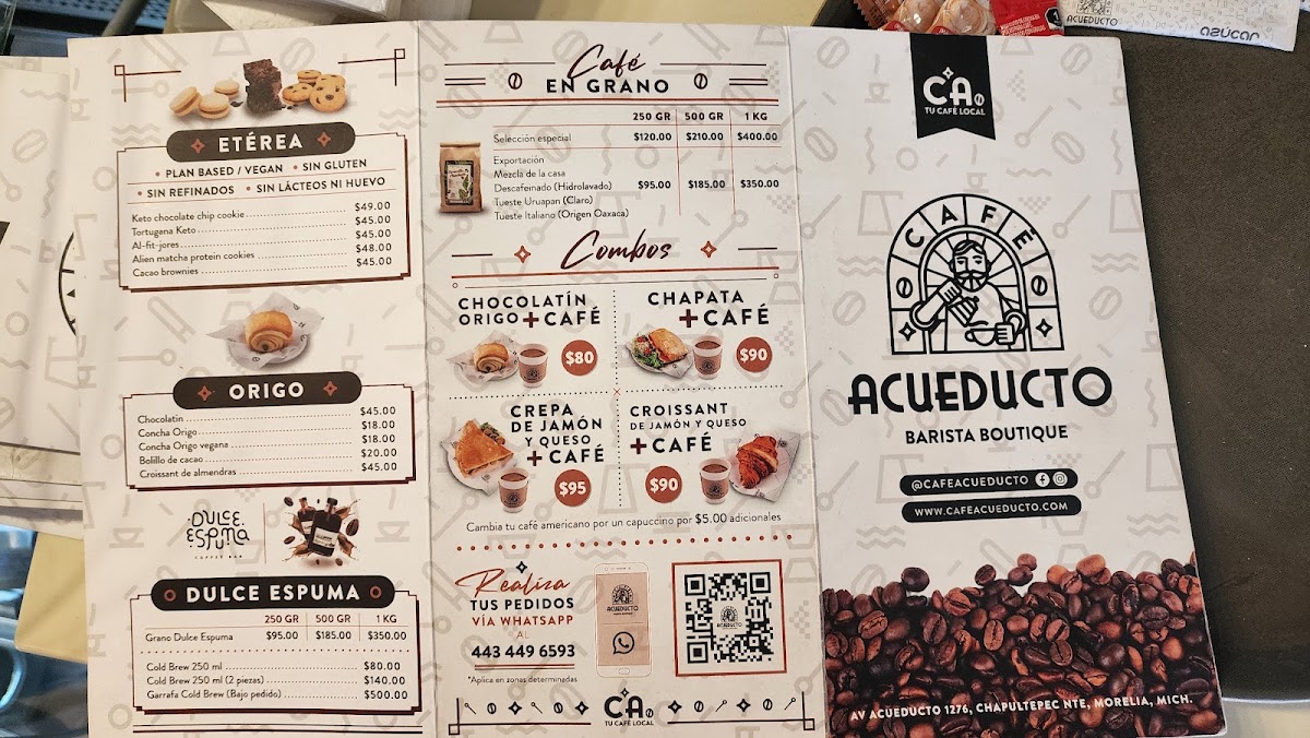 Aqueduct Cafe Menu Photo 2