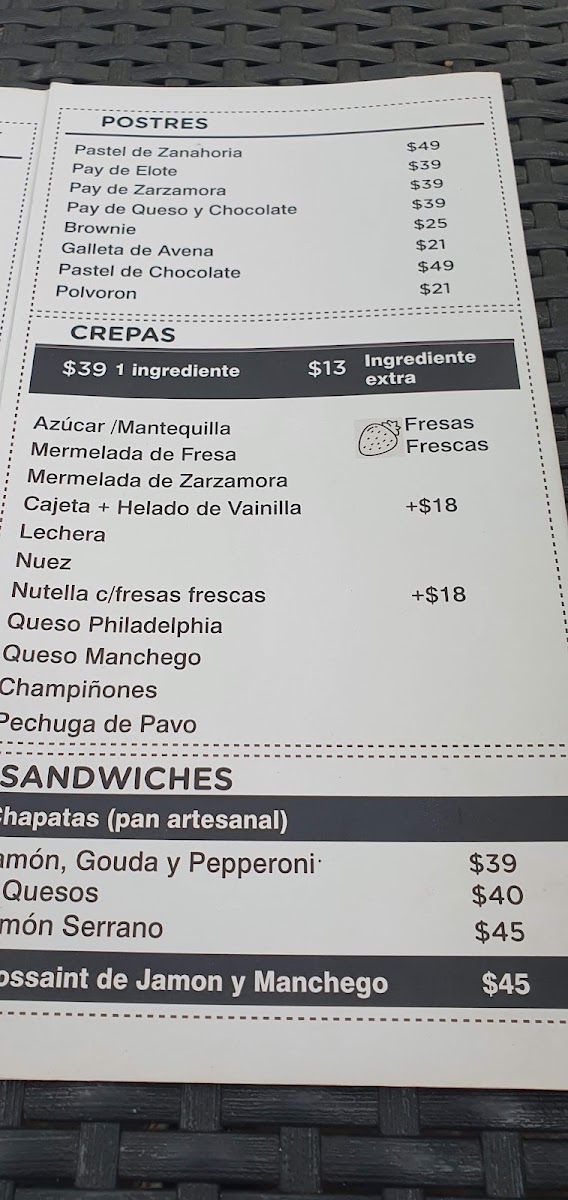 Aqueduct Cafe Menu Photo 5