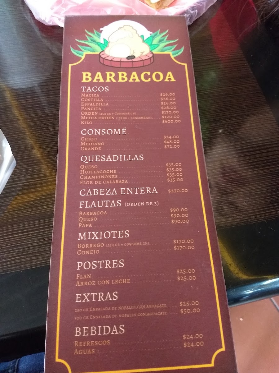 Aqui Es Texcoco Menu Photo 5