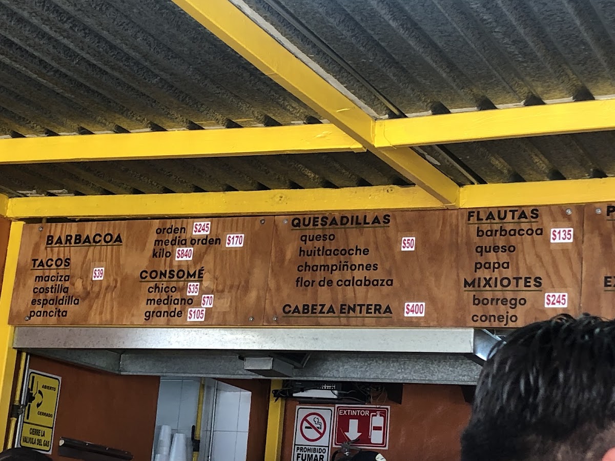 Aqui Es Texcoco Menu Photo 6