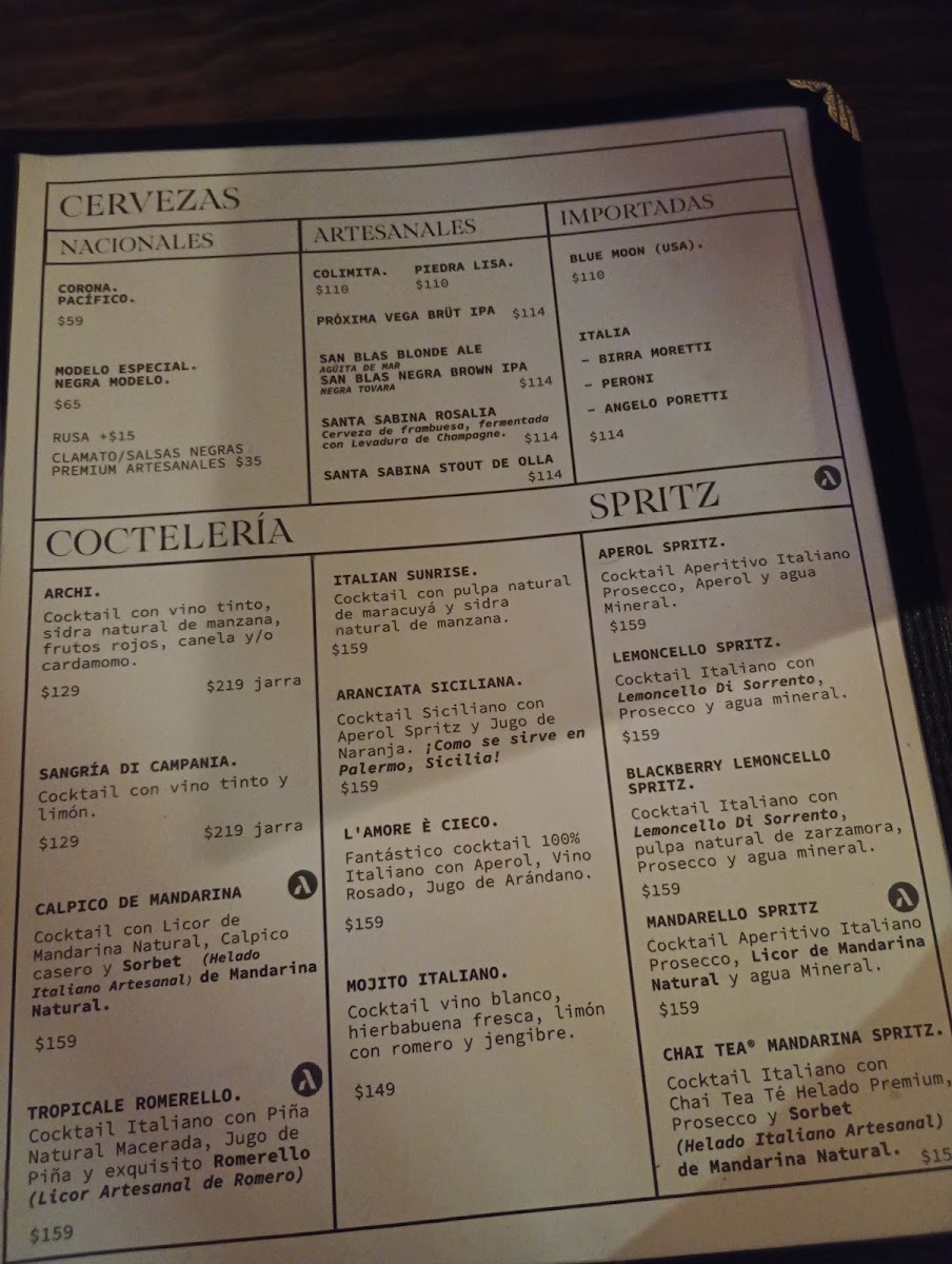 Archipielago Pizza Menu Photo 2