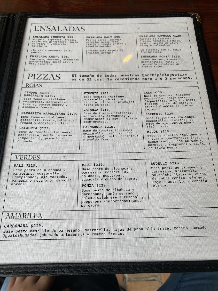 Archipielago Pizza Menu Photo 8