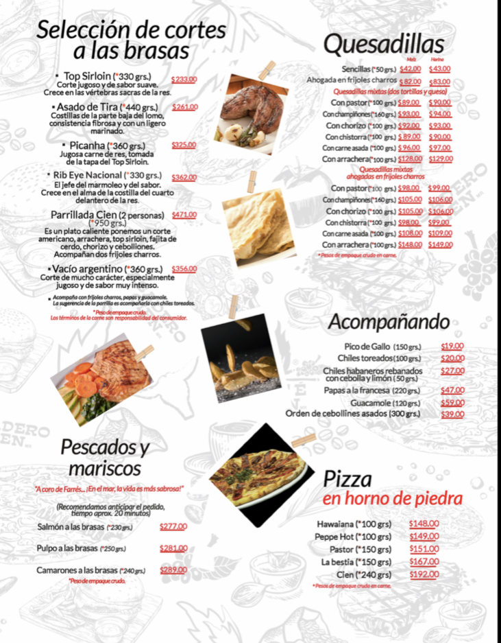 Asadero Cien - Zaragoza Menu Photo 4