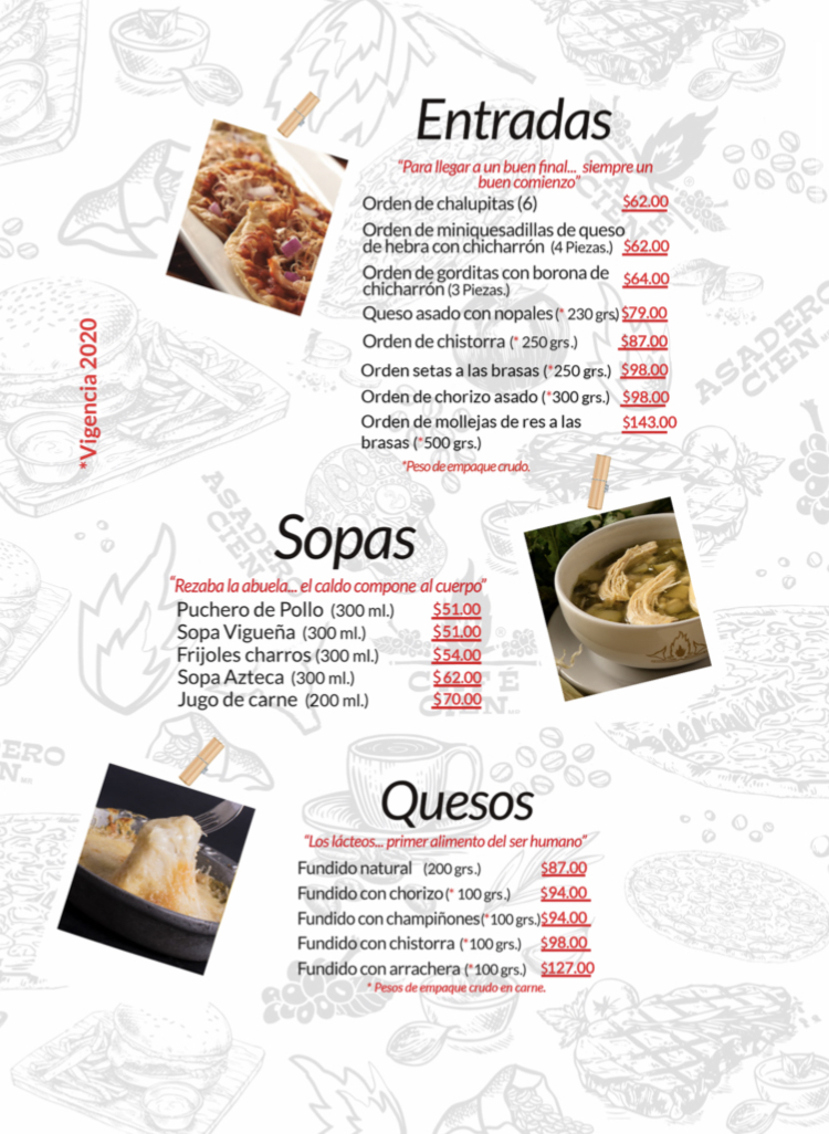 Asadero Cien - Zaragoza Menu Photo 6