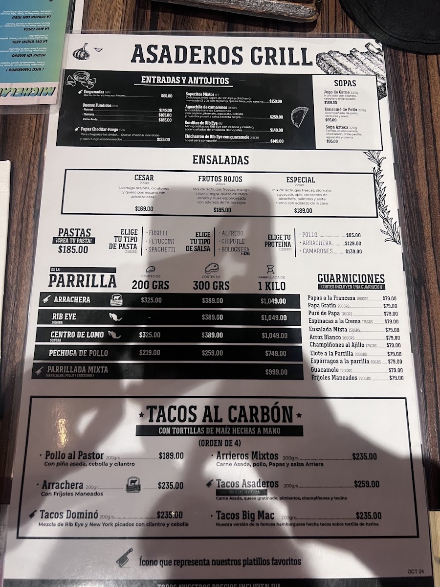 Asaderos Grill Menu Photo 2