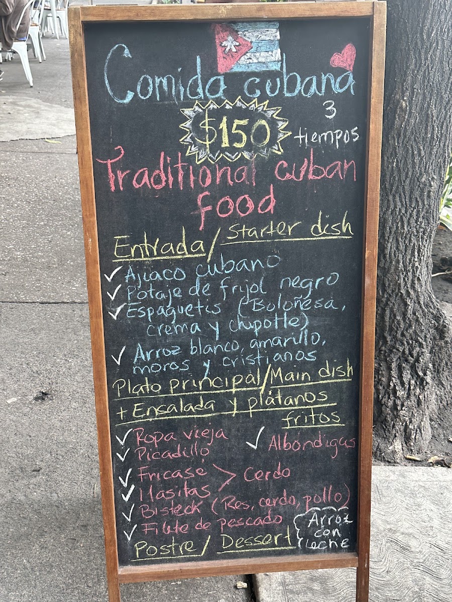 Avenida La Tizona Menu Photo 5