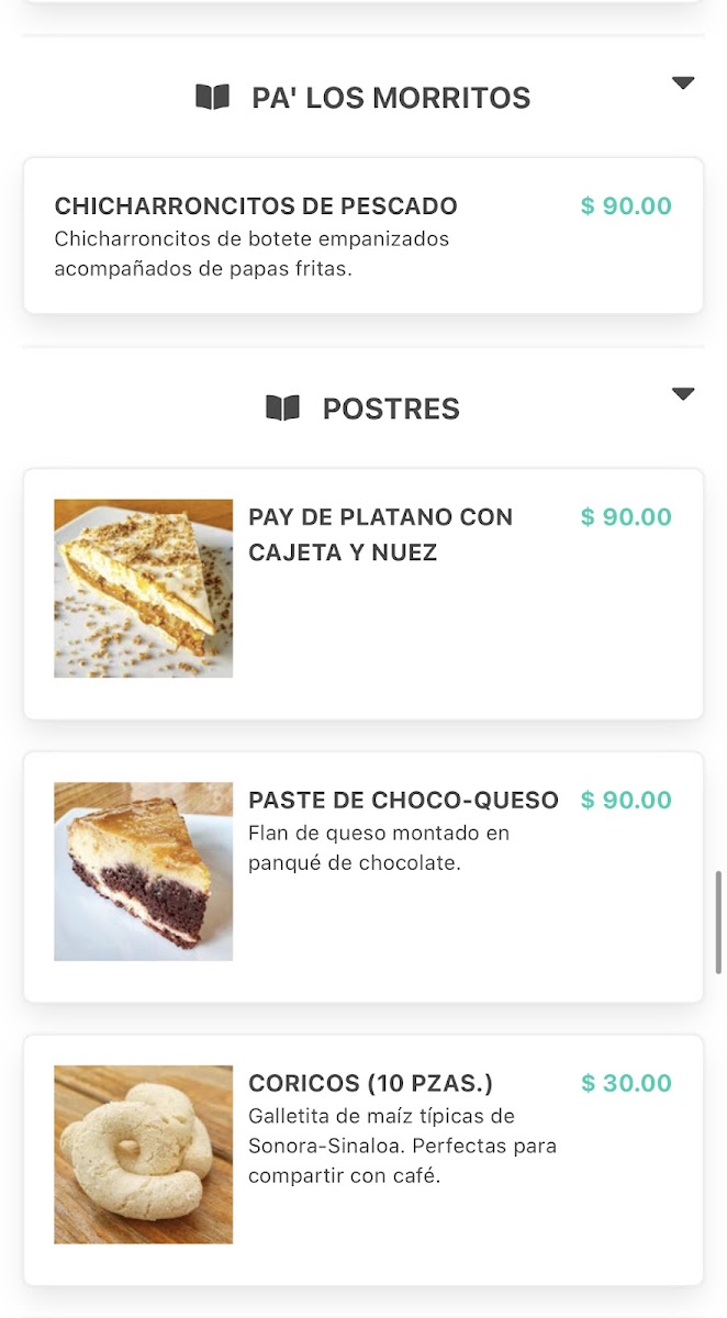 Avenida La Tizona Menu Photo 8