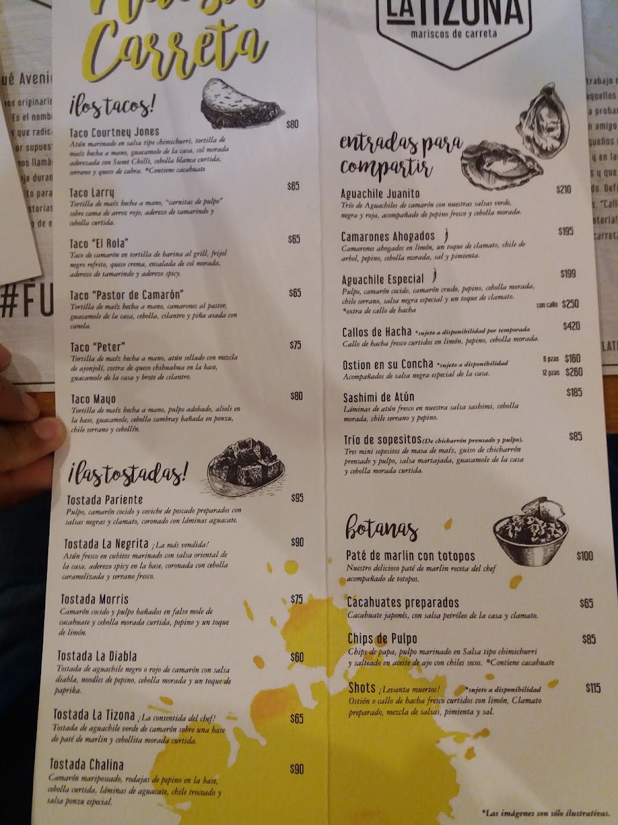 Avenida La Tizona Menu Photo 9