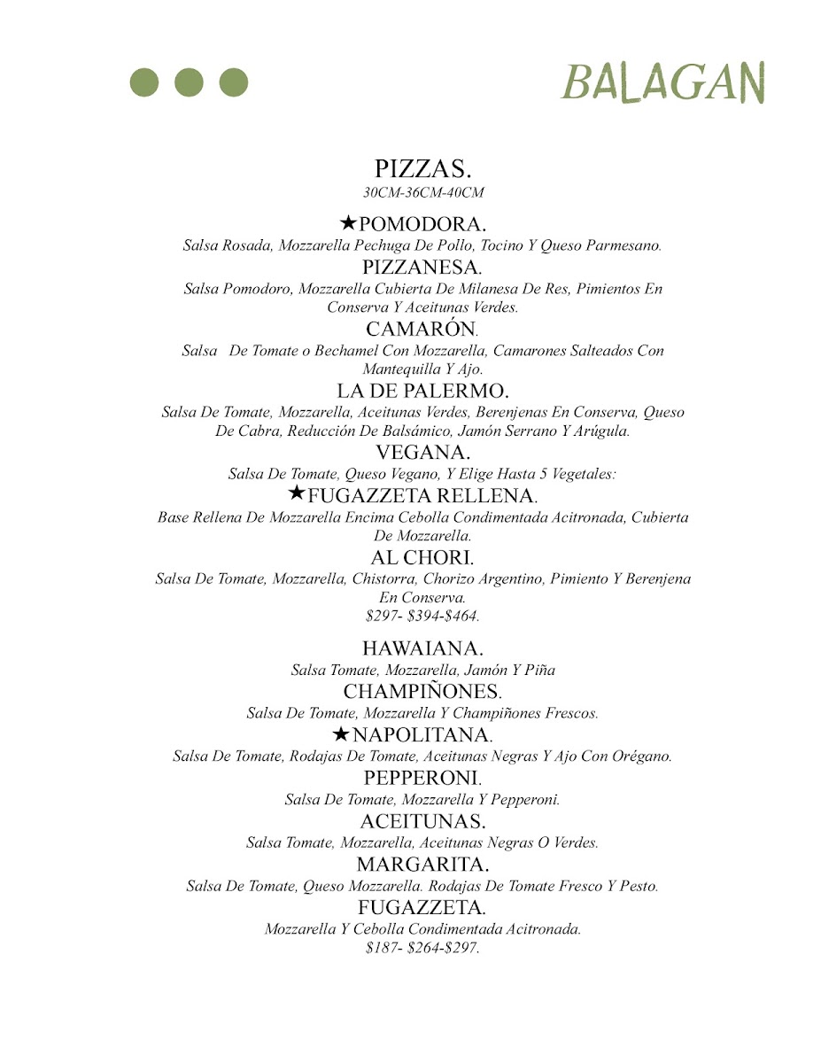 Balagan pizza Menu Photo 4