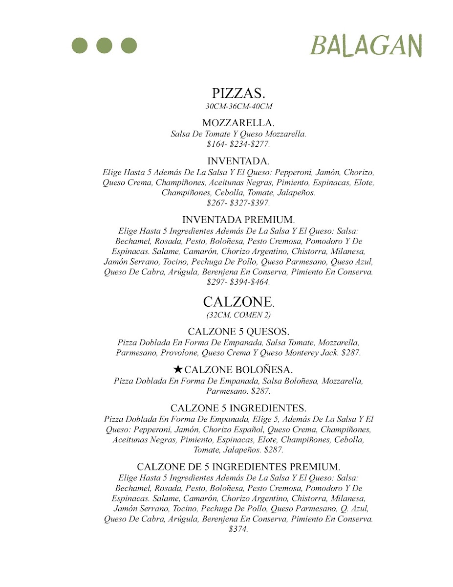 Balagan pizza Menu Photo 6