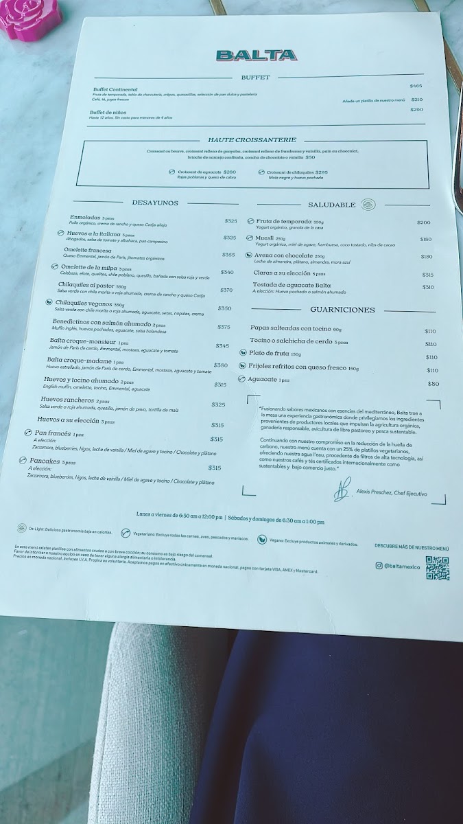 Balta Menu Photo 3