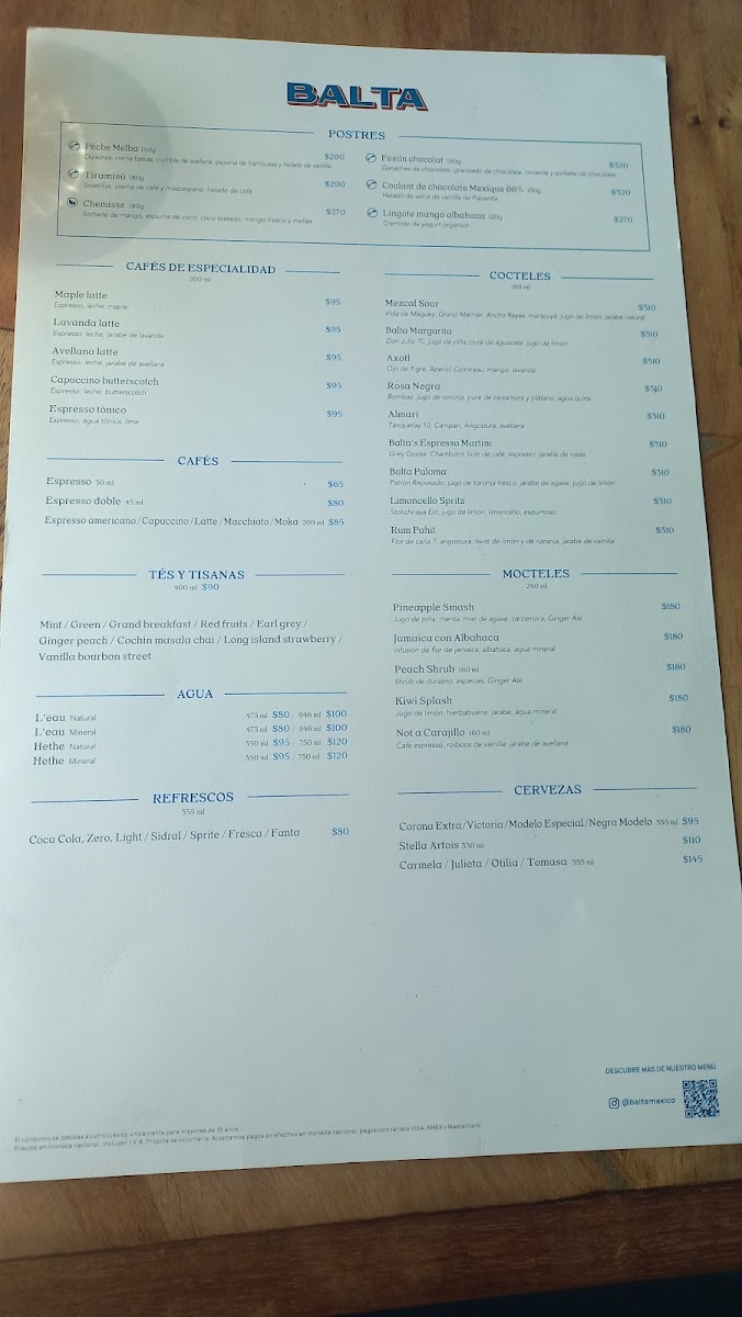 Balta Menu Photo 6