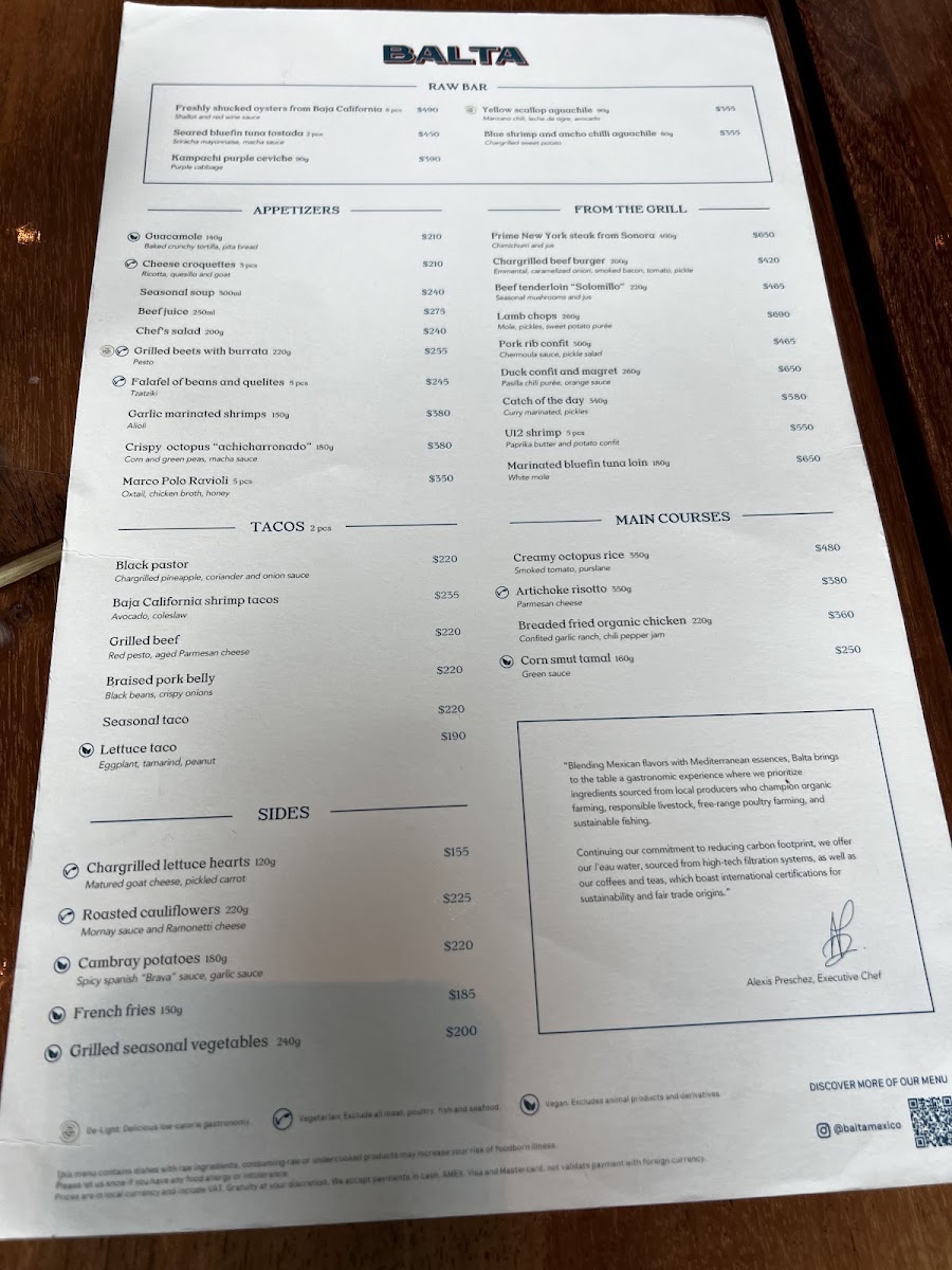 Balta Menu Photo 9