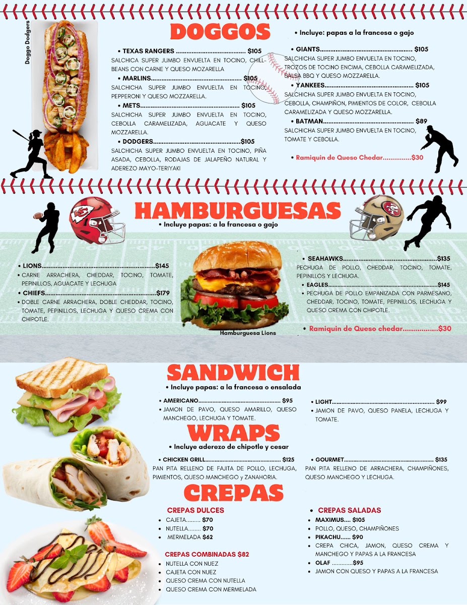 Bambini Pizzeria Menu