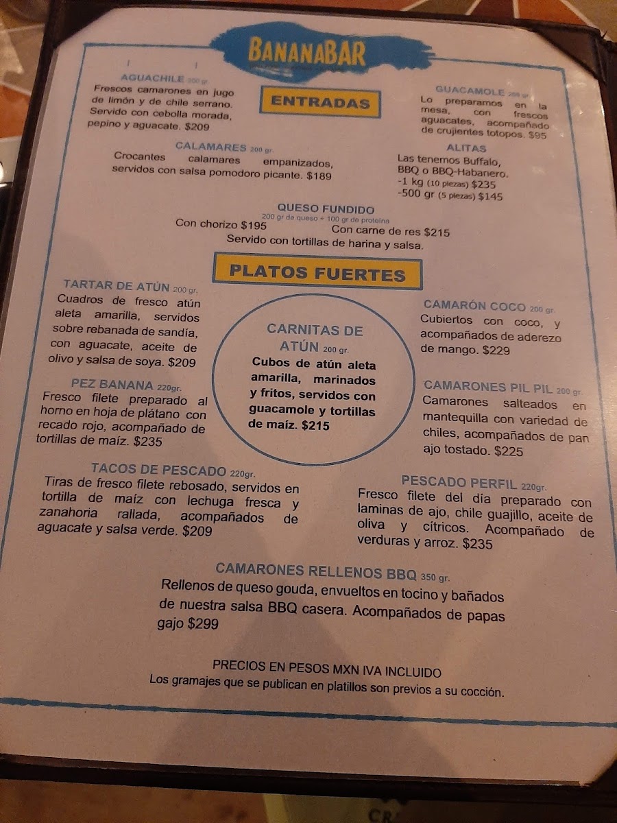 Bananabar Menu Photo 10