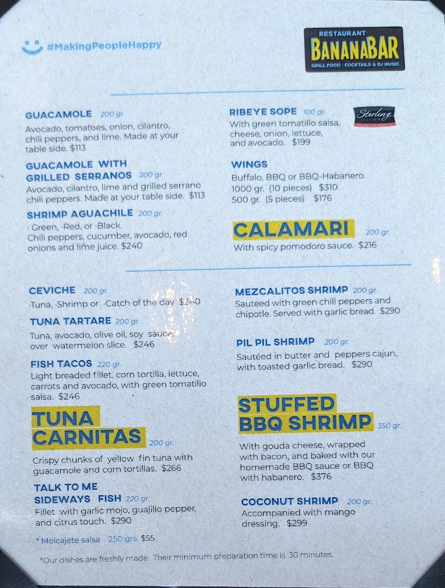 Bananabar Menu Photo 3