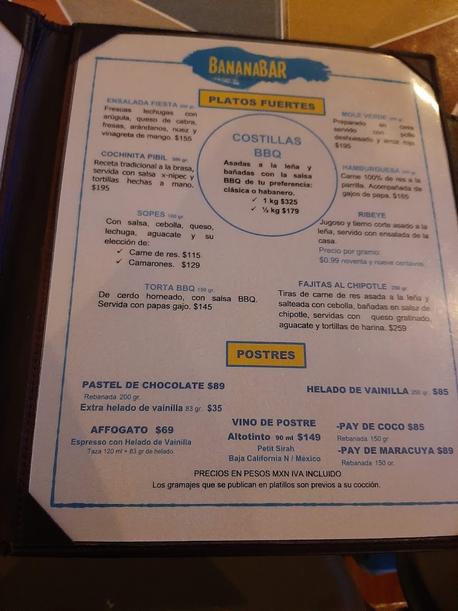 Bananabar Menu Photo 9