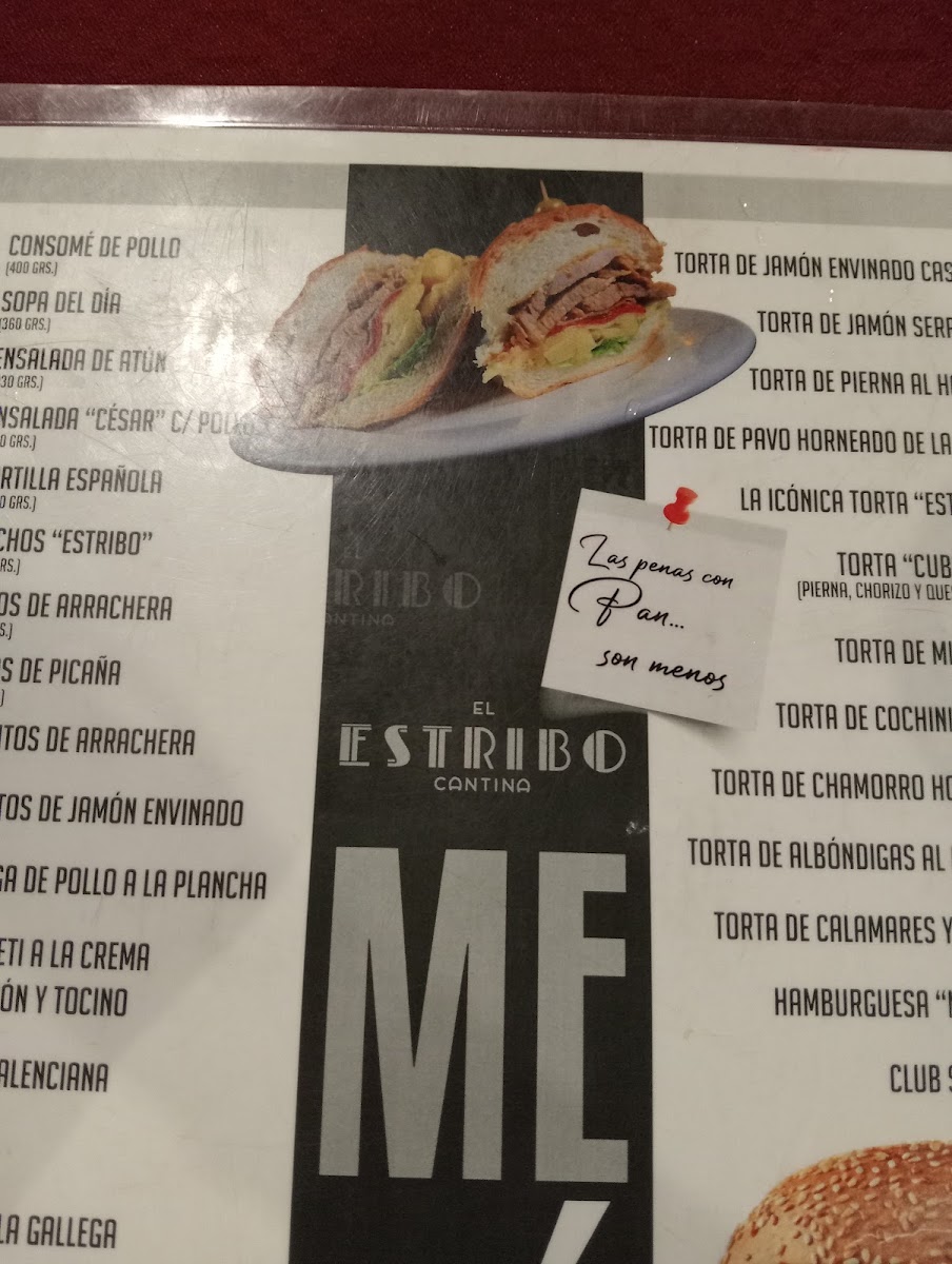 Bar 'el Estribo' Menu Photo 10