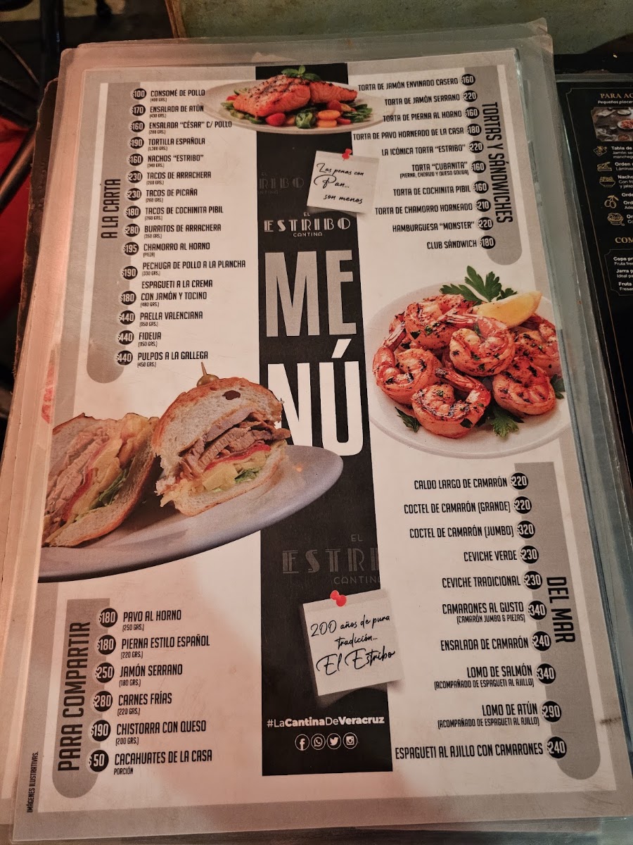 Bar 'el Estribo' Menu Photo 3