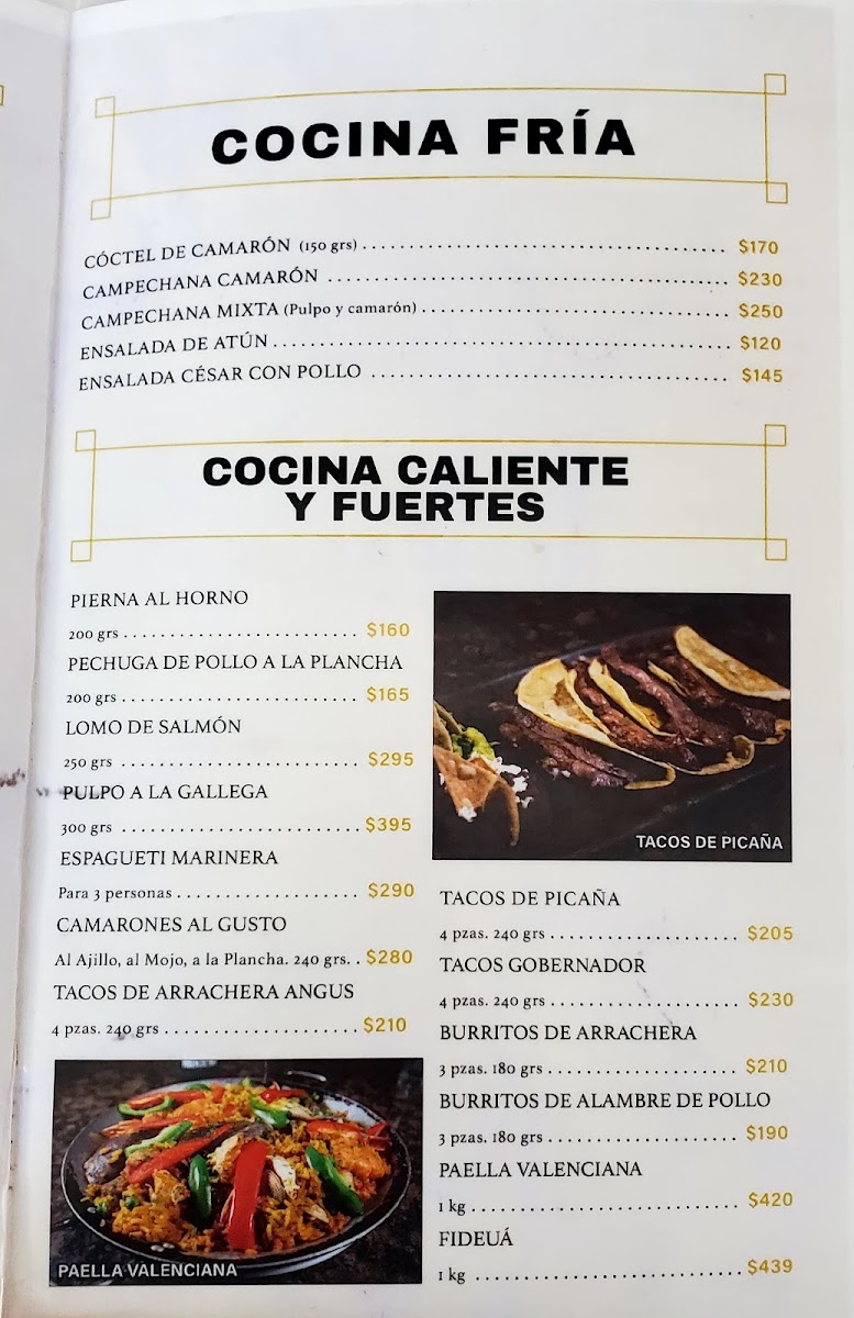 Bar 'el Estribo' Menu Photo 8