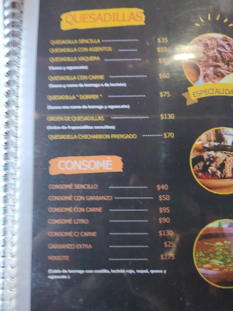 Barbacoa 'el Oeste' Menu Photo 9