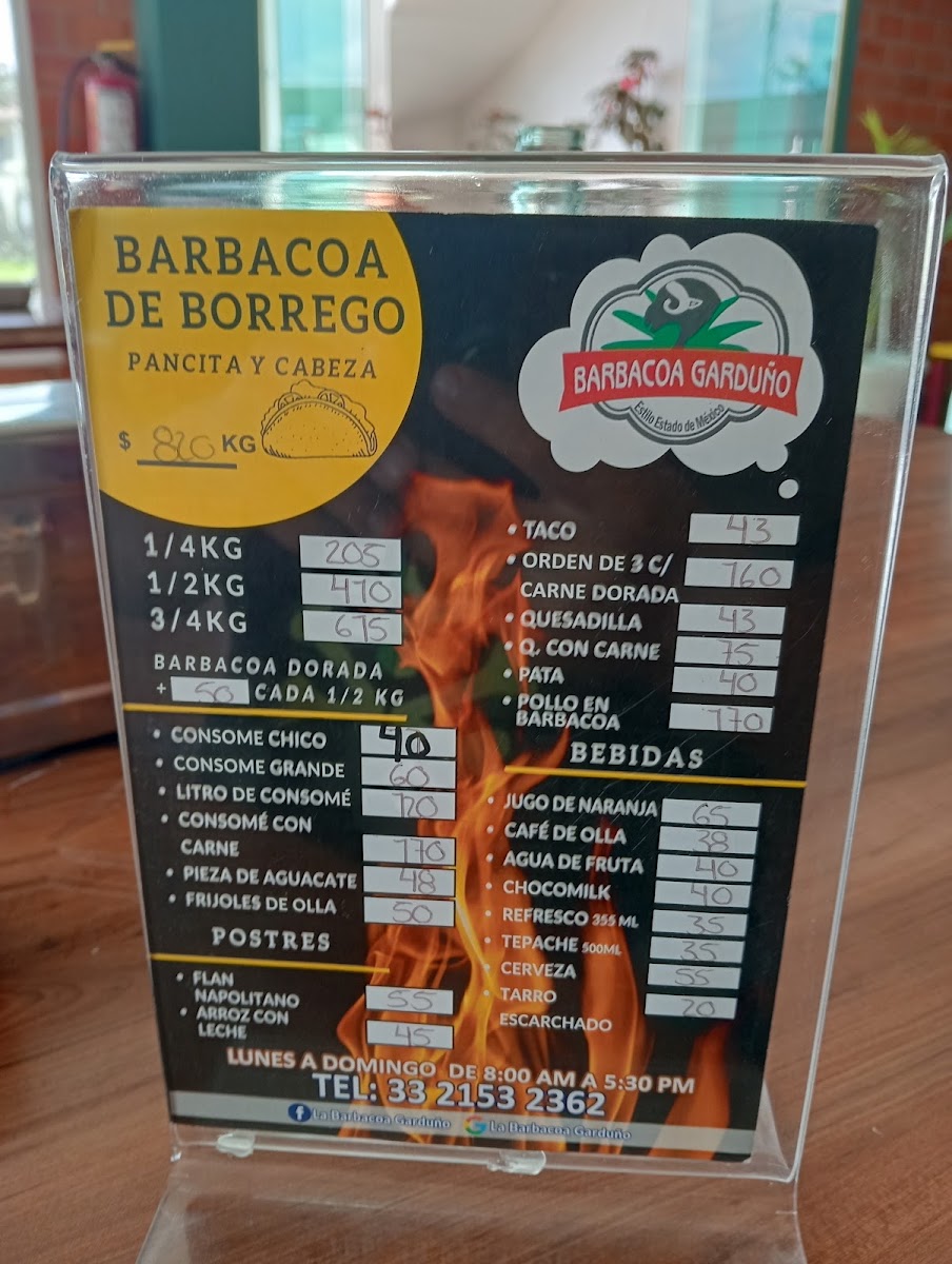 Barbacoa Garduño Menu Photo 6
